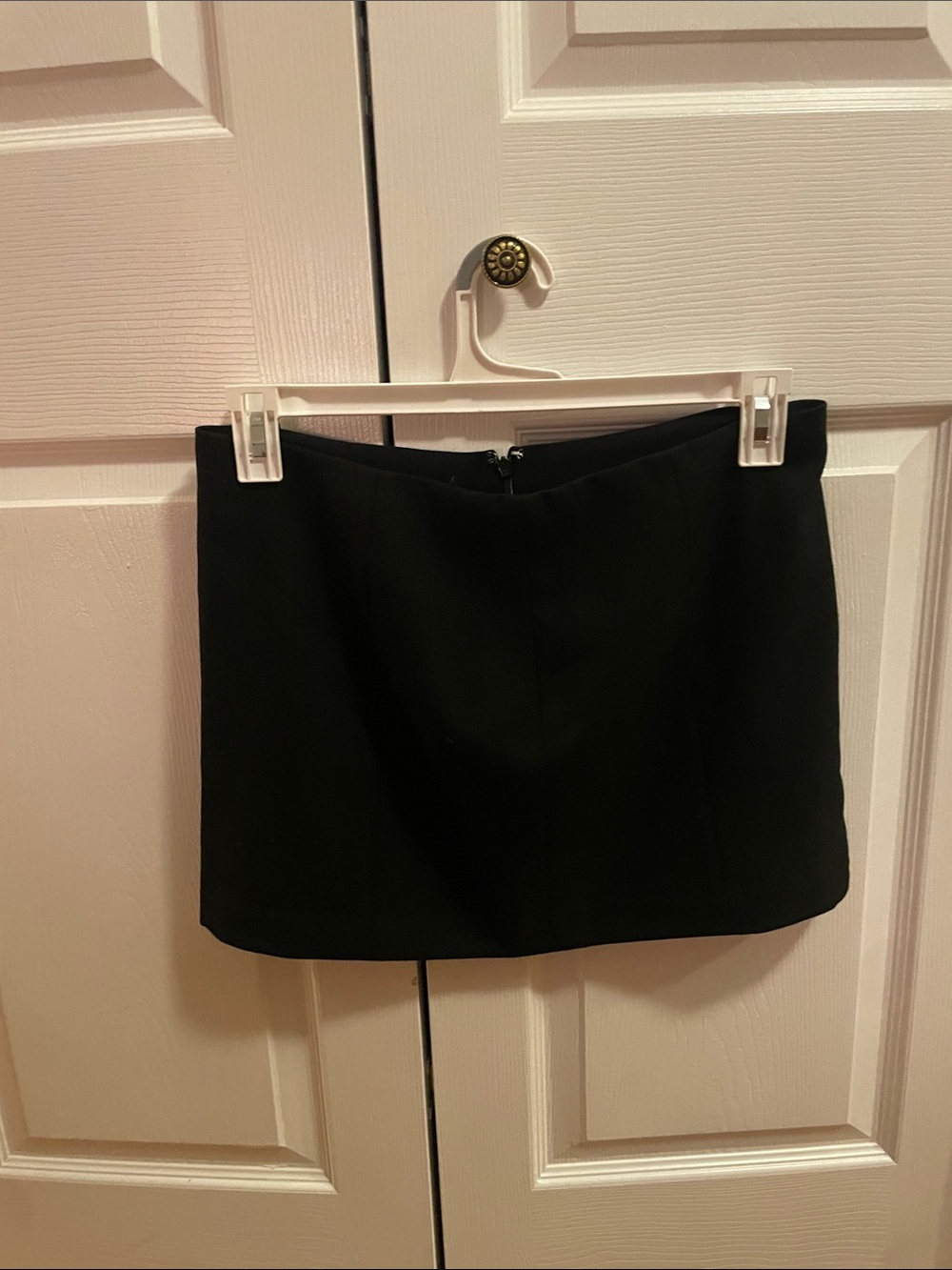 Wilfred Black Mini Skirt - Sleek A-Line